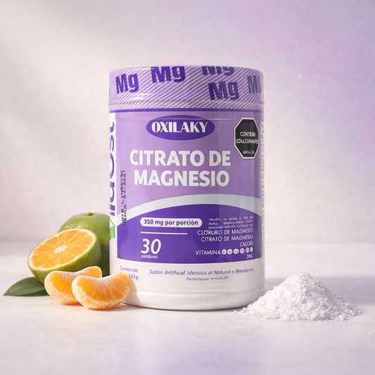 Suplemento Magnesio Vidust - Citrato + Vitaminas 300mg por servicio